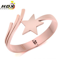 Fashion Jewelry Stainless Steel Five-Pointed Star Bracelet